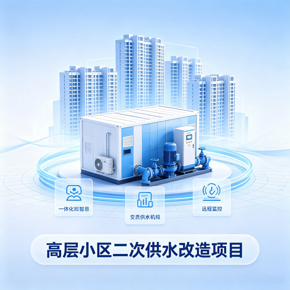 高层老旧小区二次供水改造项目